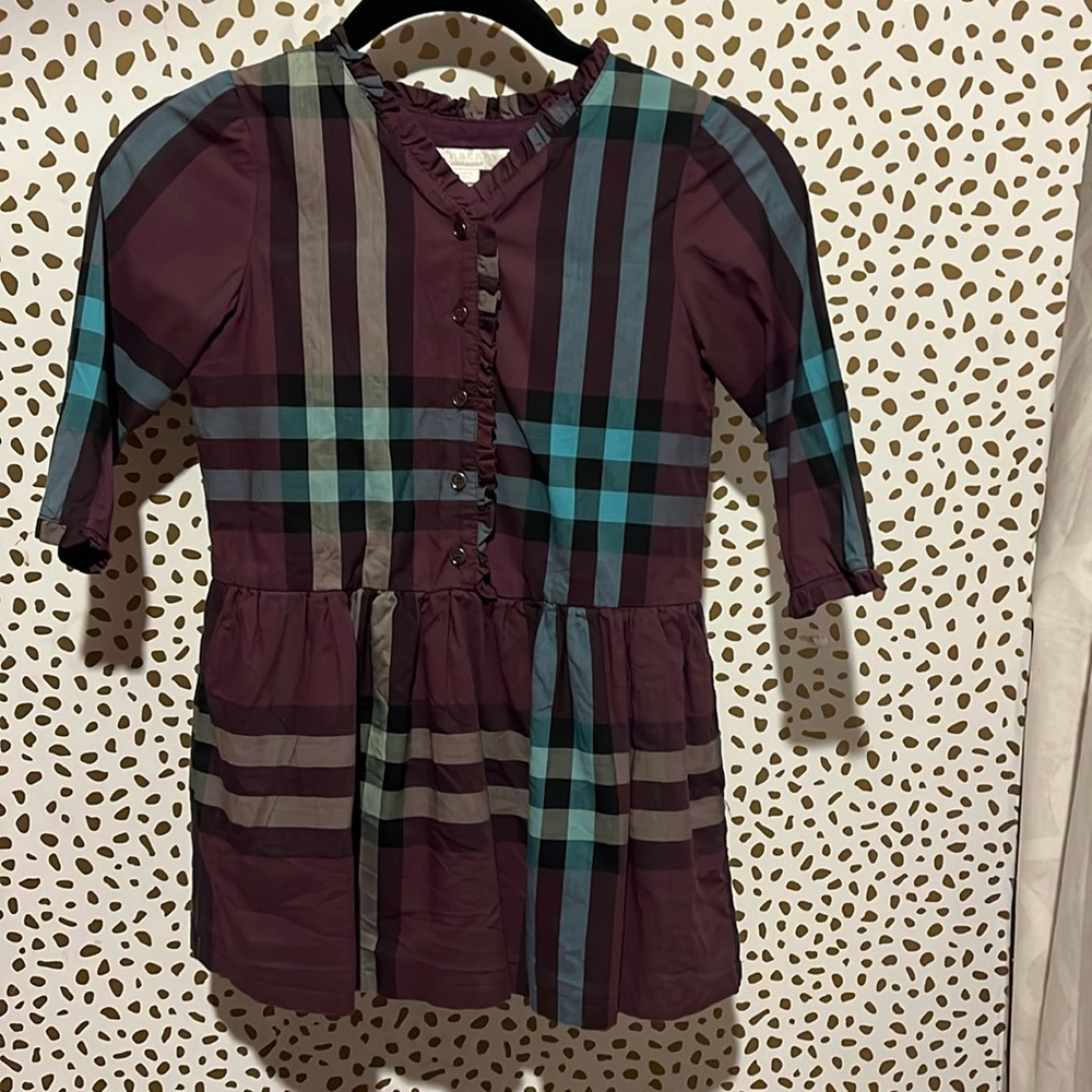 Girls Burberry Dress